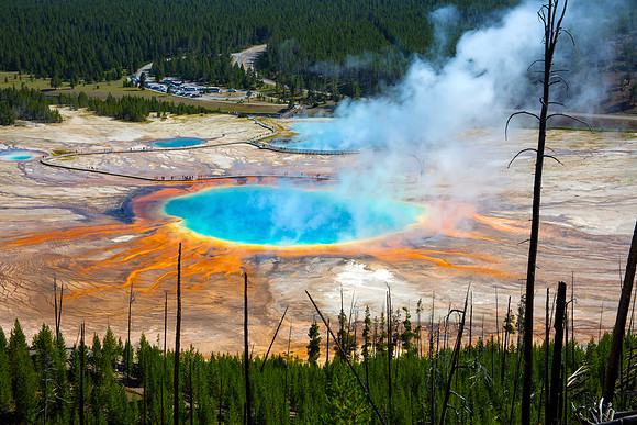 Midway Geyser Basin - Yellowstone National Park