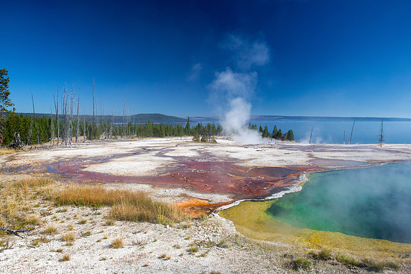 West Thumb Geyser Basin - Yellowstone National Park