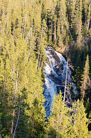 Virginia Falls - Gibbon River - Yellowstone National Park