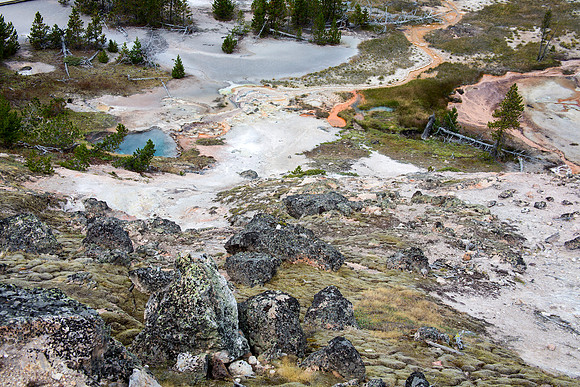 Artists Paintpots - Yellowstone National Park