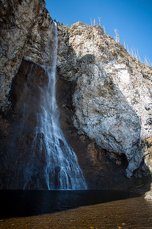 Fairy Falls on Fairy Creek - Yellowstone National Park