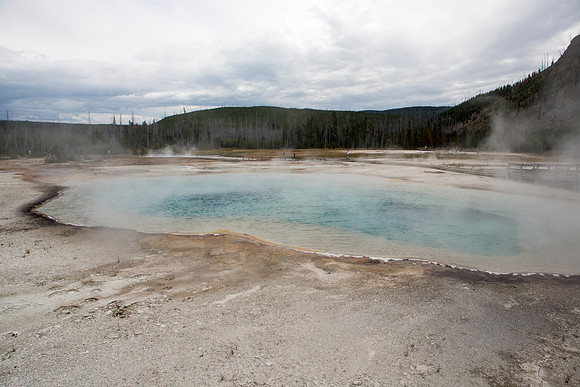 Rainbow Pool - Black Sand Basin - Yellowstone National Park