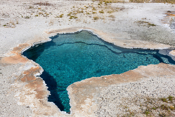 Blue Star Spring - Upper Geyser Basin - Yellowstone National Park