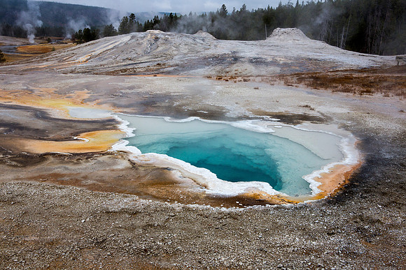Heart Spring - Upper Geyser Basin - Yellowstone National Park