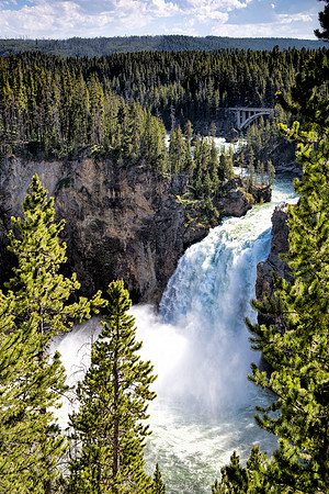 Upper Falls - Yellowstone National Park