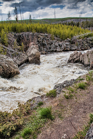 Cascades of the Firehole - Yellowstone National Park