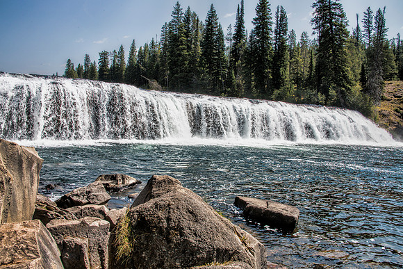 Cave Falls - Yellowstone National Park