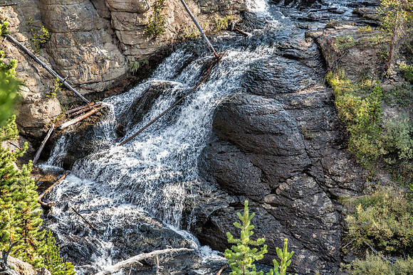 Little Gibbon Falls - Yellowstone National Park