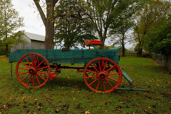 Farm wagon ready for loading