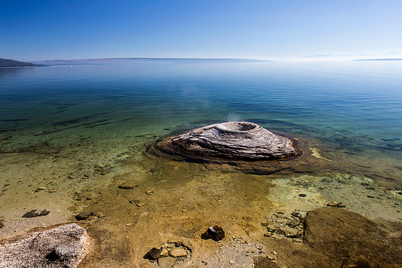 Fishing Cone in West Thumb Geyser Basin