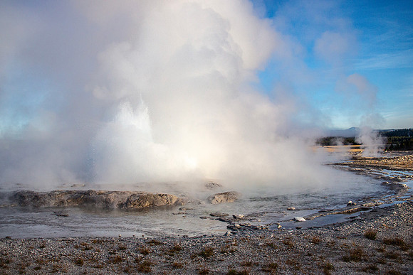 Fountain Geyser - Fountain Paintpots - 2015