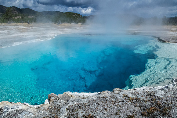 Sapphire Pool - Biscuit Basin - Yellowstone National Park