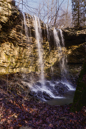 Charleston Falls in the fall - Ohio - 2018